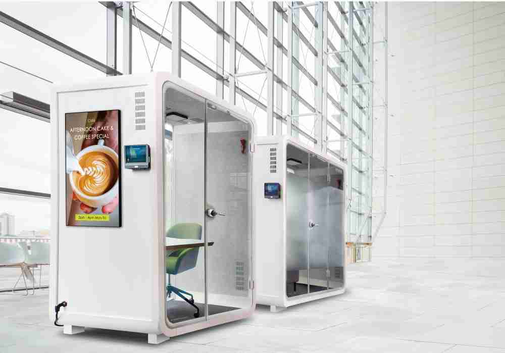 z6mg·人生就是博子公司达擎之智慧行动办公舱，，，，采用PDLC智能调光玻璃设计，，，，透过通电与断电的电流切换，，呈现透明与雾面效果，，具节能降耗特性并兼顾隐私，，，确保信息安全