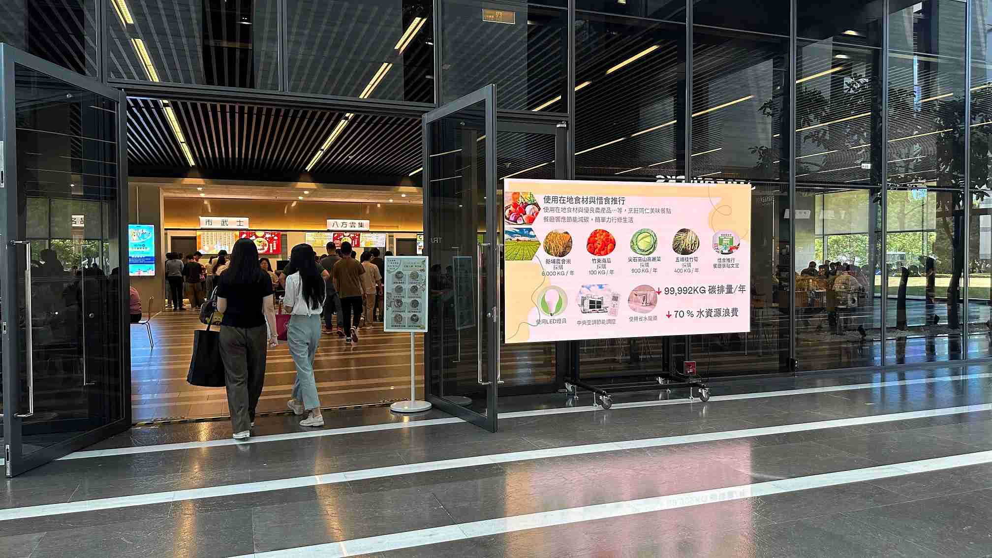  z6mg·人生就是博从日常办公环境出发，，于总部大楼员工餐厅推广低碳饮食、、发起减碳挑战等，，，，由内而外引导员工反思及改变个人日常行为，，，将公司转型成推动永续发展的重要场域